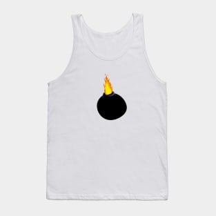 bomb fire Tank Top